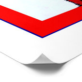 140. Tag der Flagge ~ Vintage Werbung Poster (Ecke)