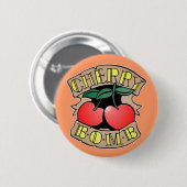 1413032011 Kirschbombe Inverso (Rocker & Kustom) Button (Vorne & Hinten)