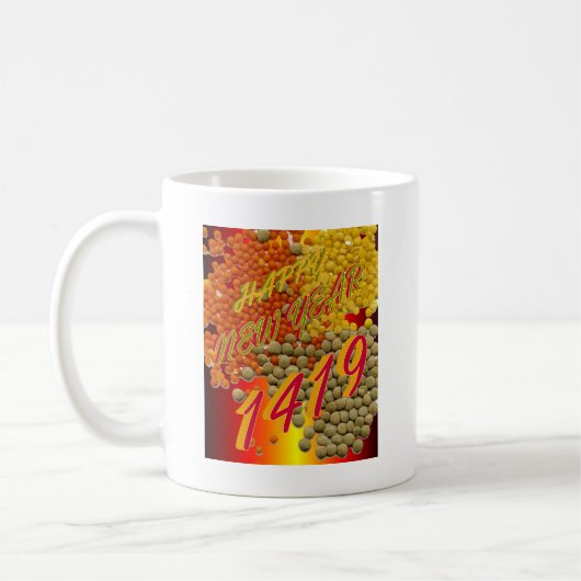1419 Bengali-neues Jahr Kaffeetasse (Links)