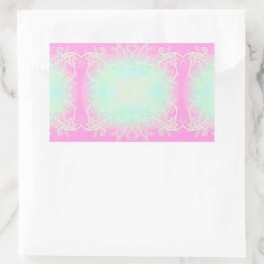 141 RECHTECKIGER AUFKLEBER (Tasche)