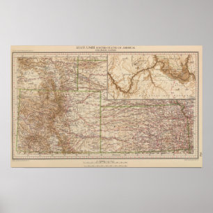 142 Colo, Kans Poster