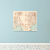 14344 NM, Okla, Tex Leinwanddruck (Insitu (Holzboden))