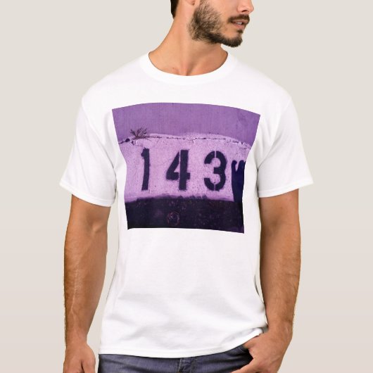 143 = i-Liebe Sie T-Shirt (Vorderseite)