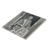 (1457-1509) König Henry-VII England ab 1485, a Fliese (Seite)