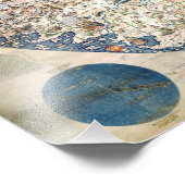 1458 World Map by Fra Mauro Fotodruck (Ecke)