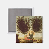 1470-80 Daphne und Apollo Magnet (Vorderseite/Rückseite)