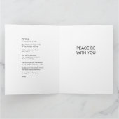 1470 Botticelli Madonna and Child Enthroned  Karte (Innenseite)