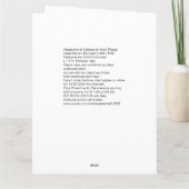 1470 Botticelli Madonna and Child Enthroned  Karte (Rückseite)