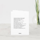 1470 Botticelli Madonna mit Kind auf dem Thron Karte (Rückseite)