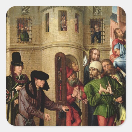 1470 QUADRATISCHER AUFKLEBER (Vorderseite)