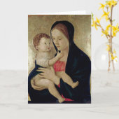1475, Madonna und Kind Karte (Gelbe Blume)