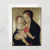 1475, Madonna und Kind Postkarte (Vorne/Hinten)