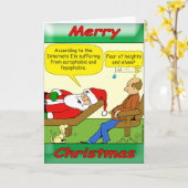 1478 Weihnachten hat Weihnachtskarte Karte (Gelbe Blume)