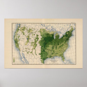 147 ordentliche cattle/sq Meile Poster