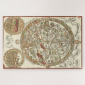 1480 Woodcut Weltkarte Puzzle (Horizontal)
