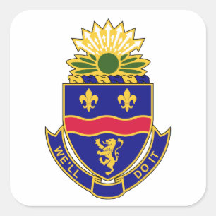 148. Infanterie-Regiment - Wir machen es Quadratischer Aufkleber