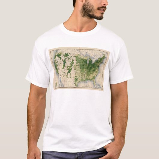 148 Sheep/sq Meile T-Shirt (Vorderseite)