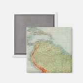 14950 Südamerika Physical Magnet (Vorderseite/Rückseite)