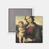 1495, Madonna und Kind Magnet (Vorderseite/Rückseite)