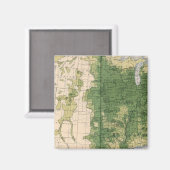 149 Pferde, Maultiere, Esel/Quadratmeilen Magnet (Vorderseite/Rückseite)