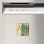 149 Pferde, Maultiere, Esel/Quadratmeilen Magnet (In Situ (Geschirrspüler))