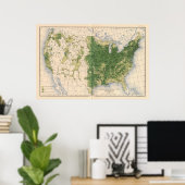 149 Pferde, Maultiere, Esel/Quadratmeilen Poster (Heimbüro)