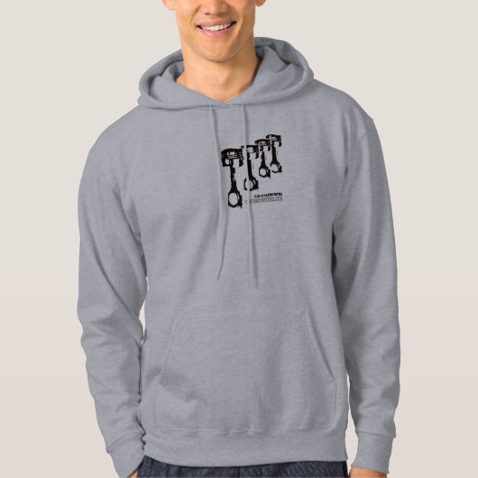 14.000 RPMs Hoodie (Vorderseite)