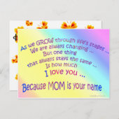 14.05.06.08 POSTCARD-BUTTERFLIES POSTKARTE (Vorne/Hinten)