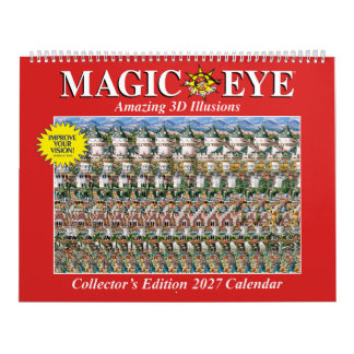 14,25" breiter International Magic Eye Kalender 20