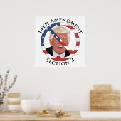 14. Änderung gegen Trump Poster (Küche)