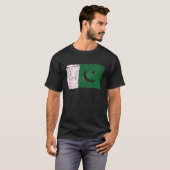 14 August Independence Day Pakistan Flag Azadi Day T-Shirt (Vorne ganz)