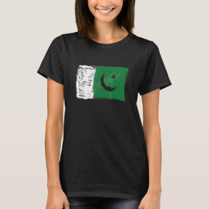 14 August Unabhängigkeitstag Pakistan Flaggenfeier T-Shirt