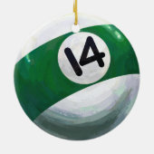 14 Ball Keramikornament (Hinten)