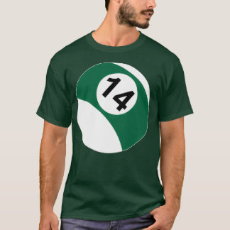 14 Ball Pool Amp Billard T-Shirt