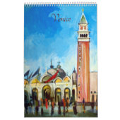 14 Bilder von Venedig, Italien Kalender (Titelbild)