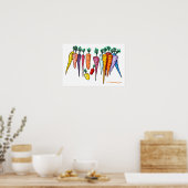 14 Carrot Art Poster (Küche)