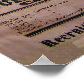 14. Connecticut Infanterie Rekrutierung Poster (Ecke)