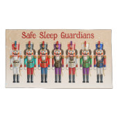14 farbenfrohe Nutcrackers Toy Soldiers Kissenbezug (Rückseite)