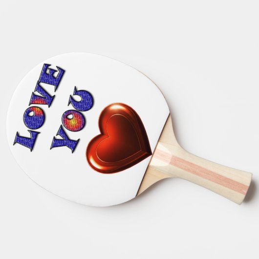 14 Februar Tischtennis Schläger (Seitenansicht)