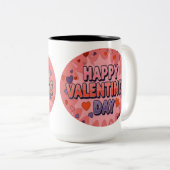 14. FEBRUAR ZWEIFARBIGE TASSE (VorderseiteRechts)