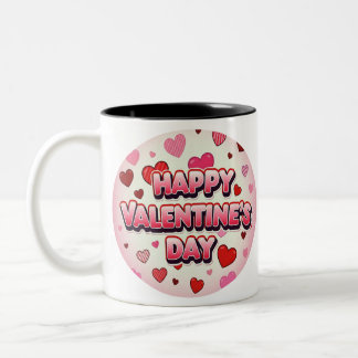14. FEBRUAR ZWEIFARBIGE TASSE