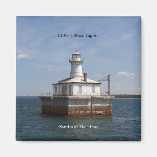 14 Foot Shoal Light-Magnet Magnet