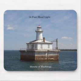 14 Foot Shoal Light Mousepad