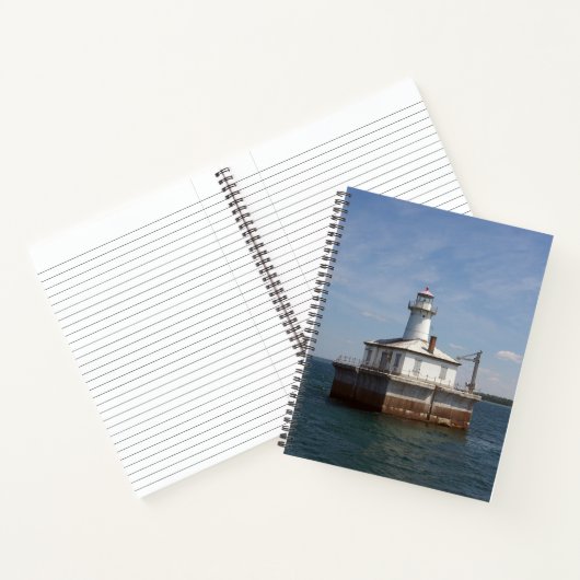 14 Foot Shoal Light Notebook Notizblock (Innenseite)