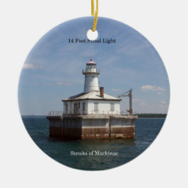 14 Foot Shoal Light Ornament