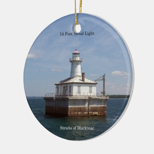 14 Foot Shoal Light Ornament (Links)