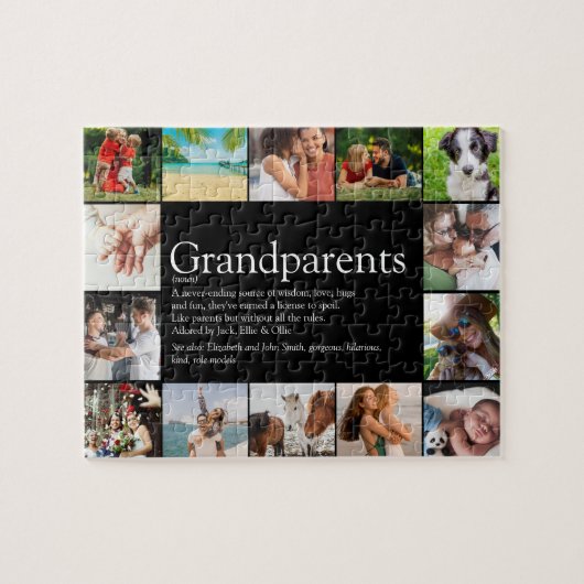 14 Foto Beste Großeltern je Definition Puzzle (Horizontal)