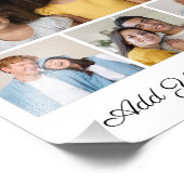 14 Foto Collage Hinzufügen eines Grußwortes Foto E (Ecke)