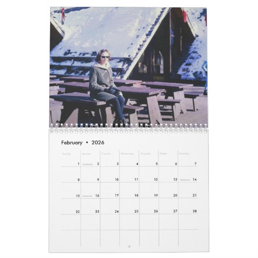 14 Foto Full Coverage Bilder Minimal Design Famili Kalender (Feb 2026)