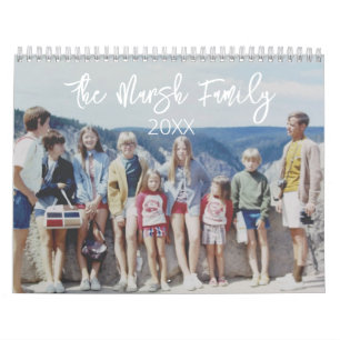 14 Foto Full Coverage Bilder Minimal Design Famili Kalender